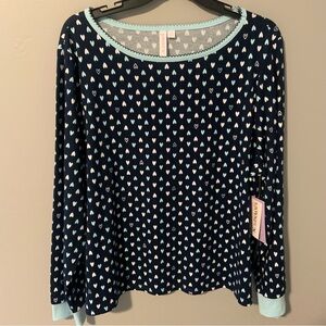 NWT JOYSPUN HEART TOP SIZE XL 16-18 WOMENS